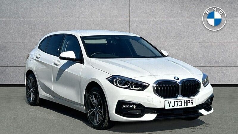 White Used 2024 BMW 118 Sport Line Hatchback | £22,880 (Super price) - Image 1/4