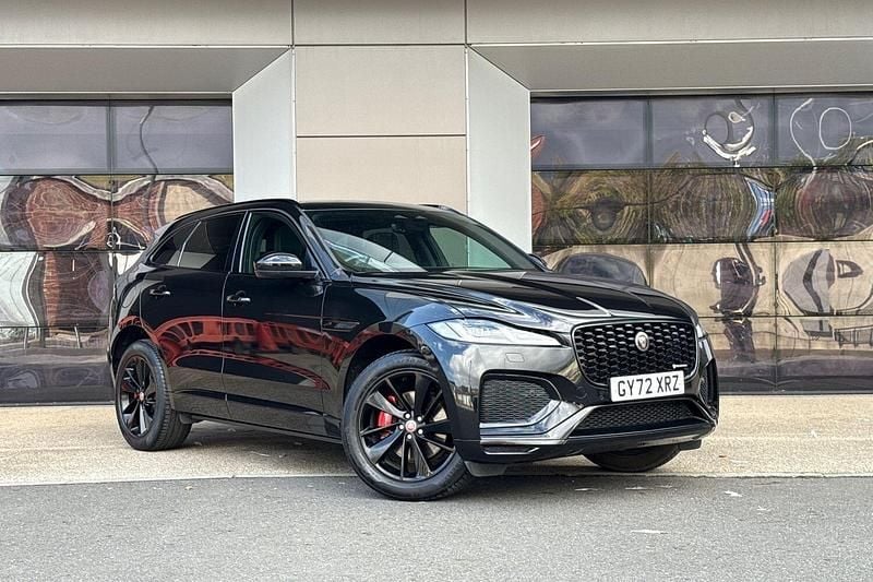 Black Used 2022 Jaguar F-Pace R-Dynamic SUV | £33,322 (Fair price) - Image 1/4