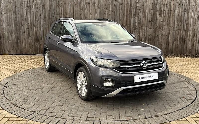 Grey Used 2023 VW T-Cross SE SUV | £16,899 (Fair price) - Image 1/4