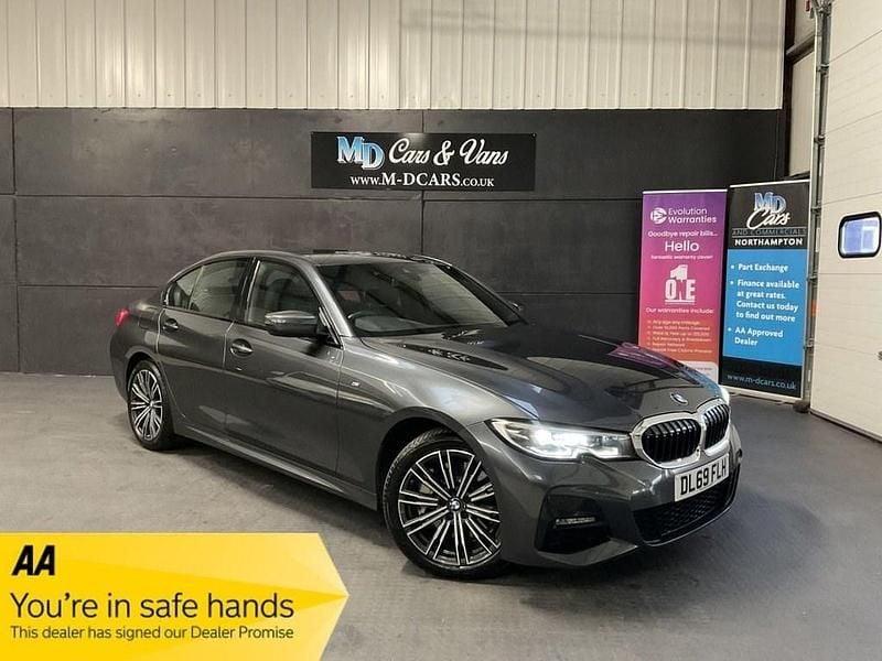 Grey Used 2019 BMW 330e M Sport Sedan | £17,490 (Fair price) - Image 1/4