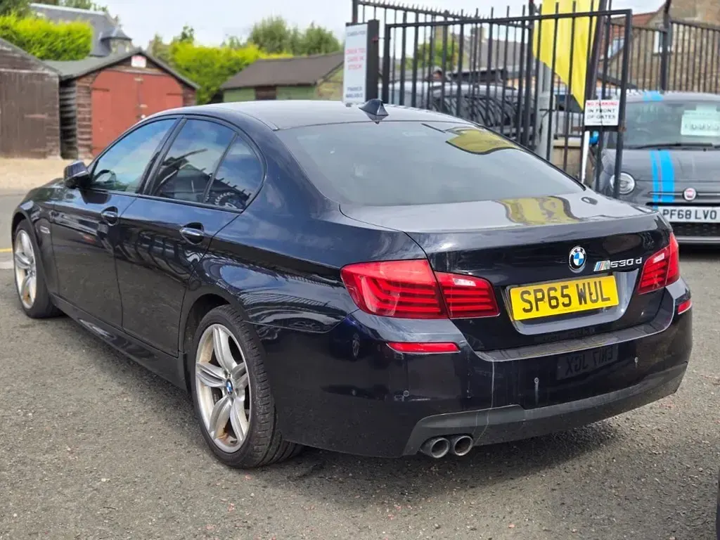 Used BMW 530 M Sport 258 HP (189 kW) 2015 Black Sedan