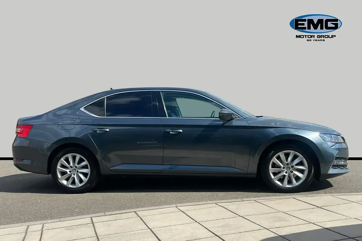Used Skoda Superb SE Technology 218 HP (160 kW) 2020 Grey Hatchback
