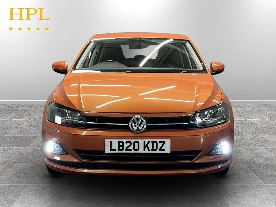 Used VW Polo SE 80 HP (58 kW) 2020 Orange Hatchback