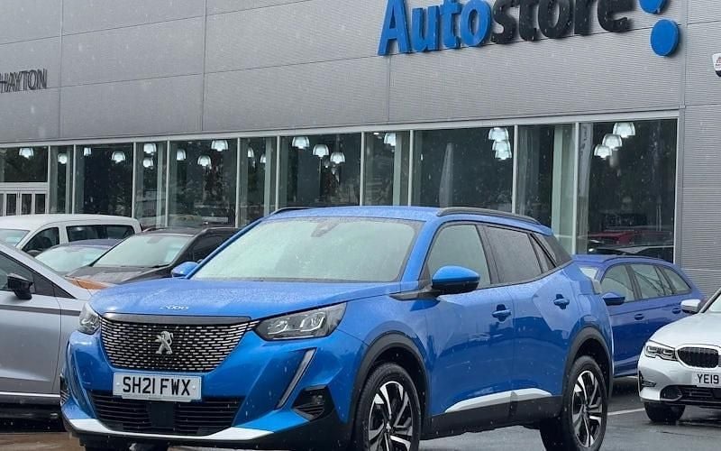 Blue Used 2021 Peugeot 2008 Allure Premium SUV | £14,995 (Fair price) - Image 1/4