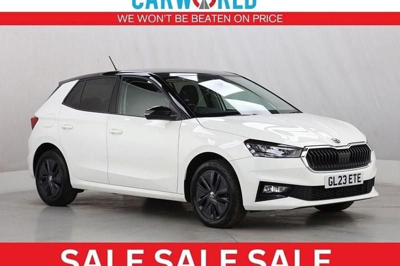 White Used 2023 Skoda Fabia Colour Edition Hatchback | £11,990 (Fair price) - Image 1/1