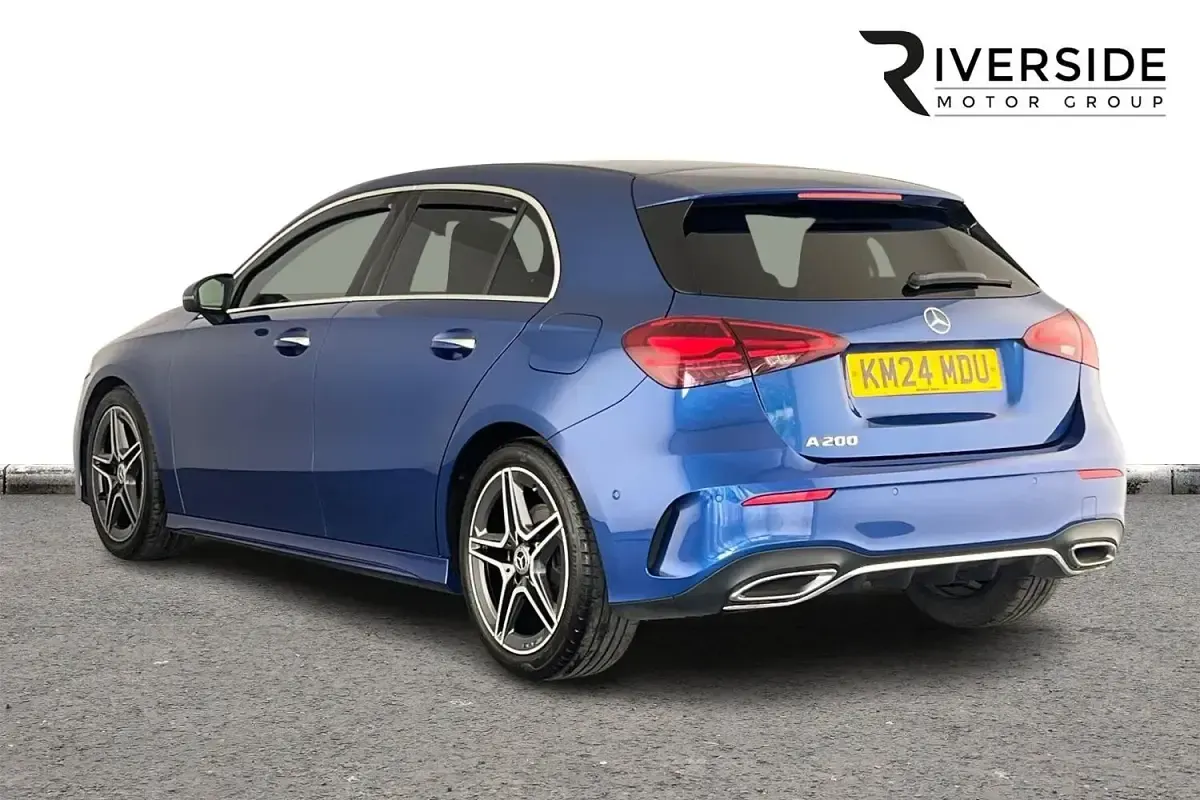 Used Mercedes A200 Executive 163 HP (119 kW) 2024 Blue Hatchback