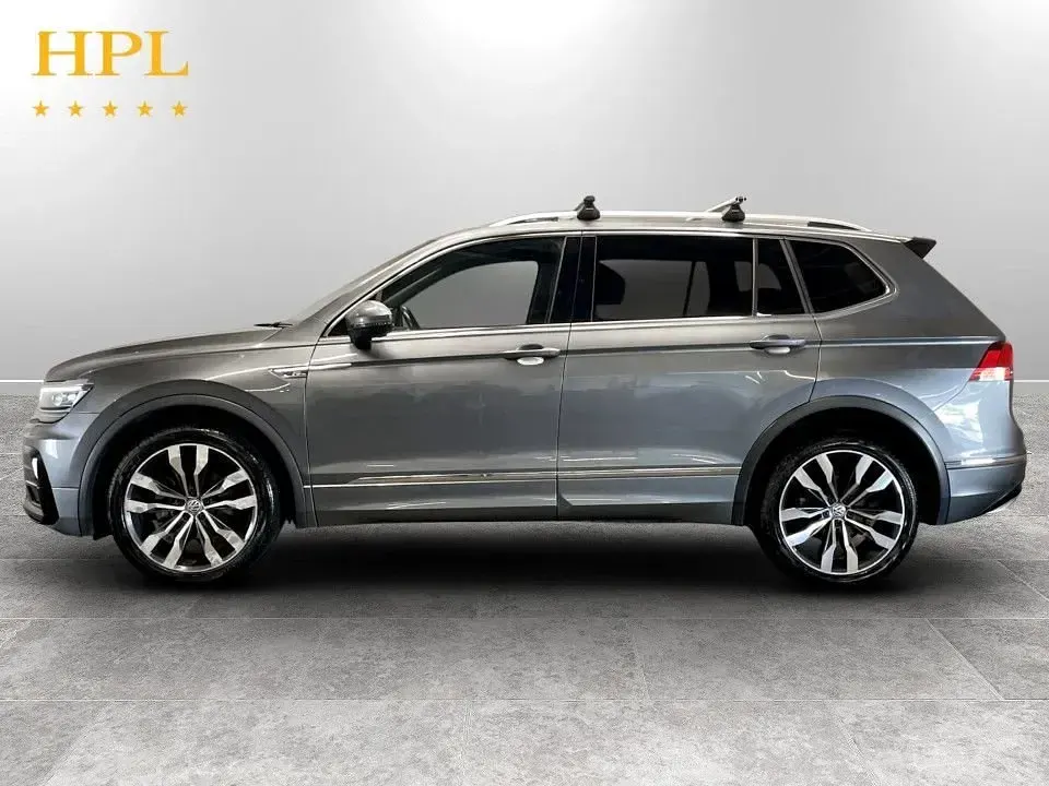 Begagnad VW Tiguan Allspace R-line 150 HK (110 kW) 2018 Grå SUV