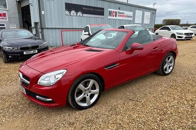 Red Used 2013 Mercedes SLK250 Cabriolet | £7,490 (Fair price) - Image 1/1
