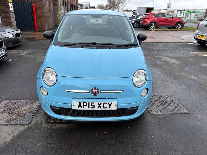 Used Fiat 500 Pop 69 HP (50 kW) 2015 Blue Hatchback