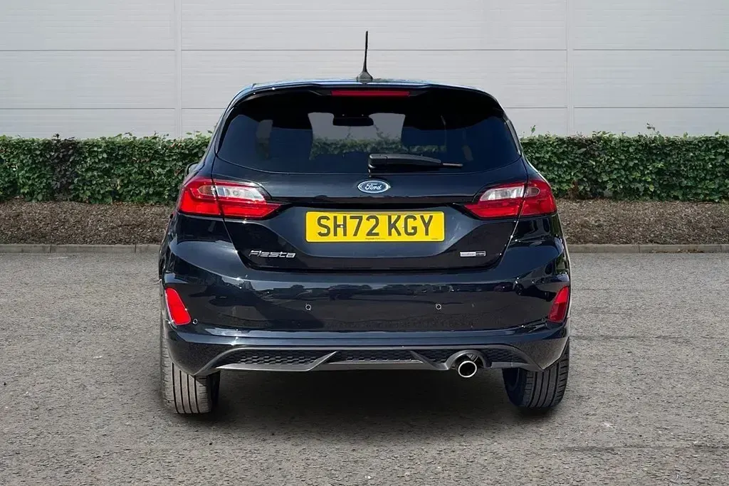 Used Ford Fiesta ST-Line 125 HP (91 kW) 2021 Black Hatchback