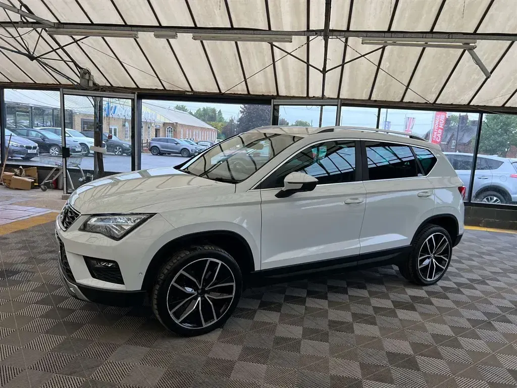 Used Seat Ateca XCELLENCE Lux 150 HP (110 kW) 2019 White SUV