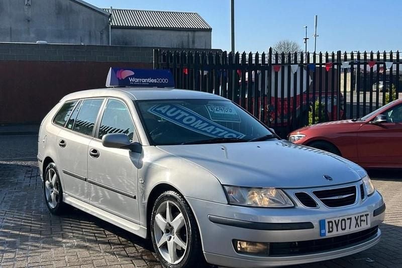 Used Saab 9-3 Vector 2007 Silver Estate