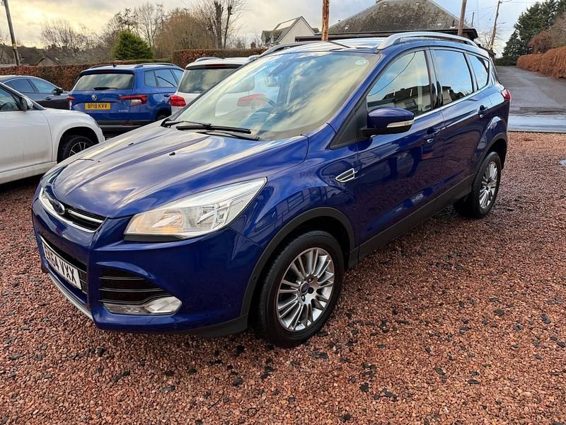 Used Ford Kuga Titanium 140 HP (102 kW) 2014 Blue SUV