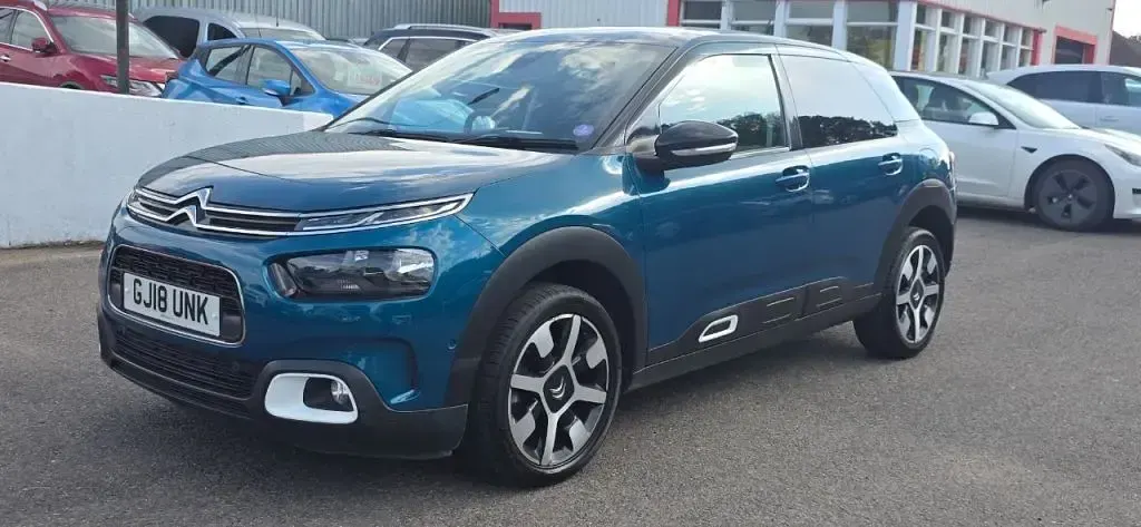 Used Citroën C4 Cactus Flair 2018 Blue Hatchback