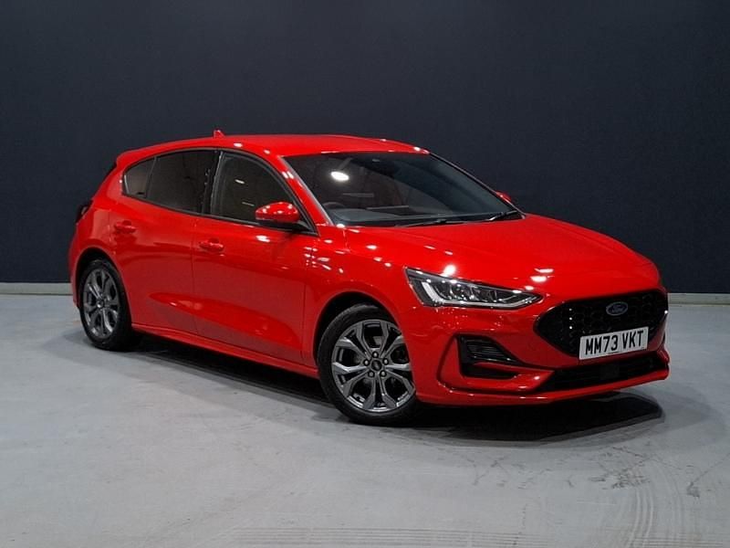 Red Used 2023 Ford Focus ST-Line Hatchback | £17,498 (A bit pricey) - Image 1/4