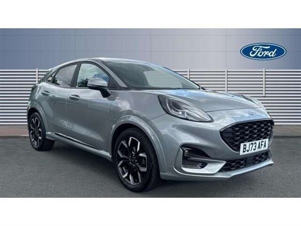 Silver Used 2023 Ford Puma ST-Line X SUV | £16,513 (Fair price) - Image 1/4