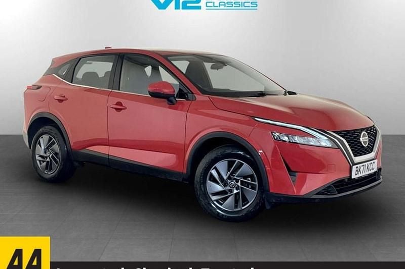 Red Used 2021 Nissan Qashqai Acenta Premium SUV | £12,995 (Super price) - Image 1/1