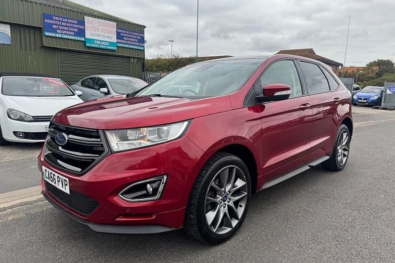 Red Used 2017 Ford Edge Sport SUV | £6,995 - Image 1/1