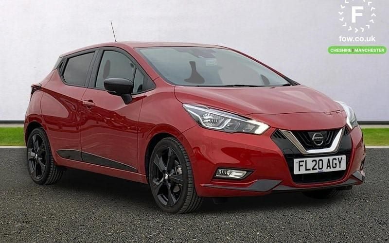 Red Used 2019 Nissan Micra Hatchback | £11,499 (Fair price) - Image 1/4