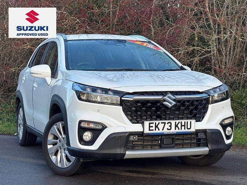 White Used 2023 Suzuki SX4 S-Cross Hatchback | £15,295 (Fair price) - Image 1/4