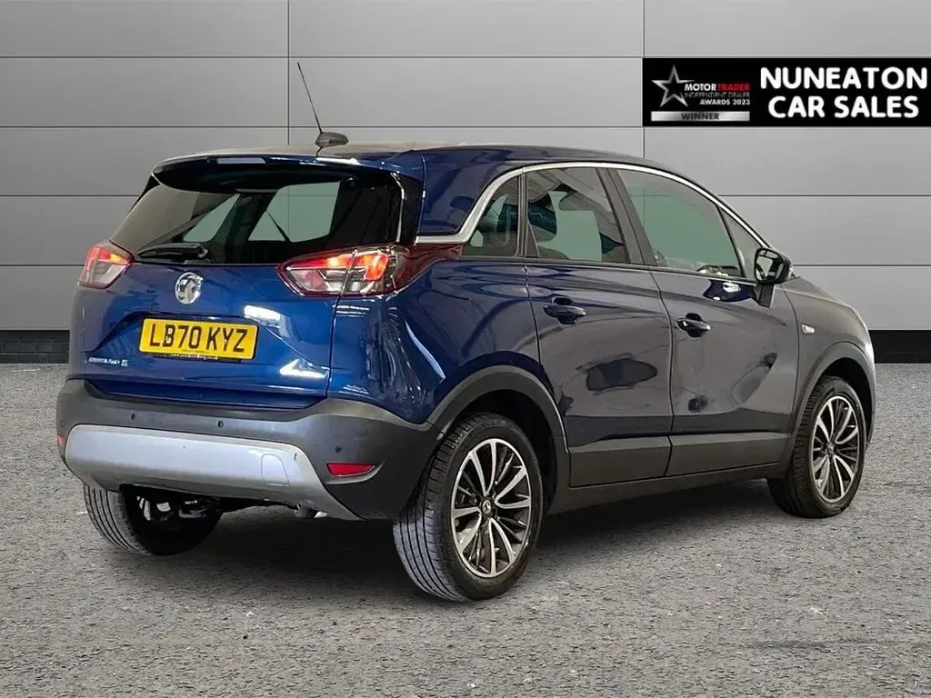 Used Vauxhall Crossland X Elite 130 HP (95 kW) 2020 Blue SUV