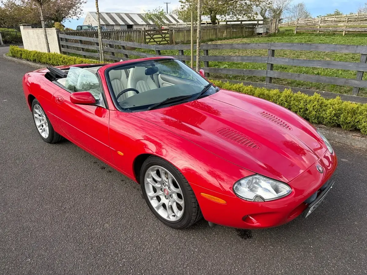 Used Jaguar XKR 1998 Red Cabriolet