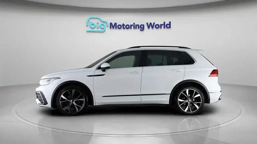 Used VW Tiguan R-line 150 HP (110 kW) 2021 White SUV