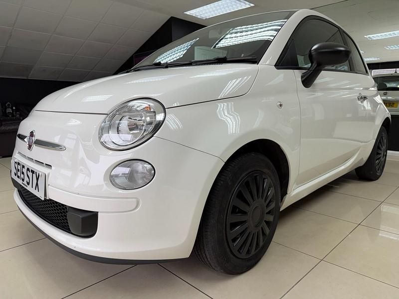 Used Fiat 500 Pop 69 HP (50 kW) 2015 White Hatchback