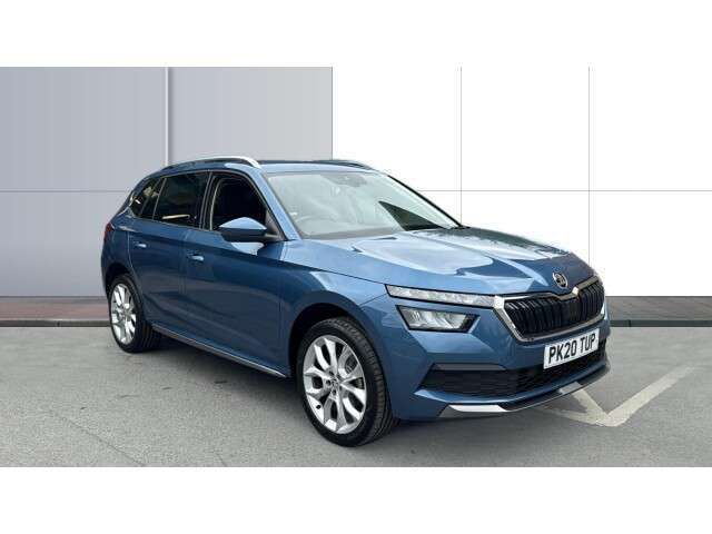 Blue Used 2020 Skoda Kamiq SE L SUV | £14,985 (Fair price) - Image 1/4
