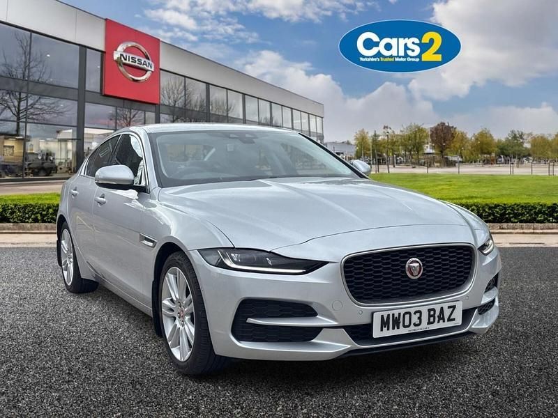 Silver Used 2020 Jaguar XE SE Sedan | £20,390 (Expensive) - Image 1/4
