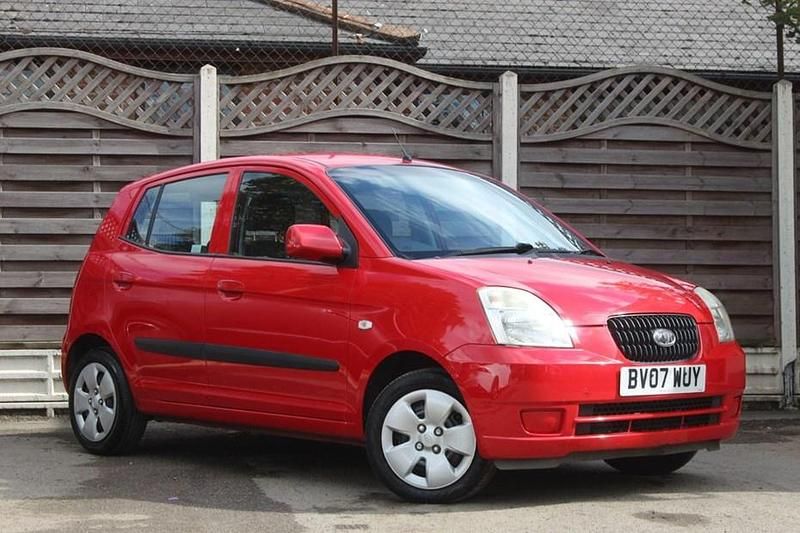 Used Kia Picanto 2007 Red Hatchback