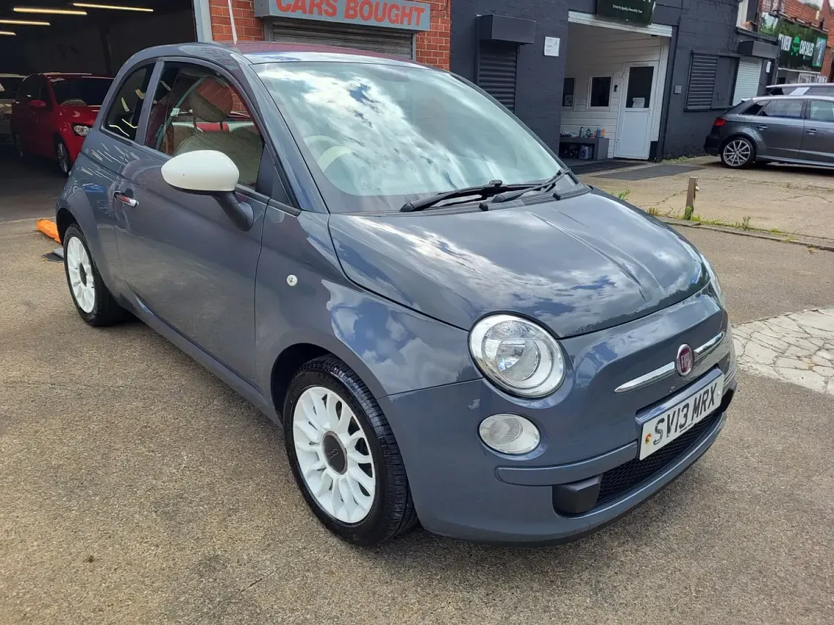 Used Fiat 500 69 HP (50 kW) 2013 Grey Hatchback