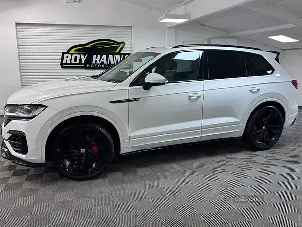 Used VW Touareg R-line 286 HP (210 kW) 2018 White SUV