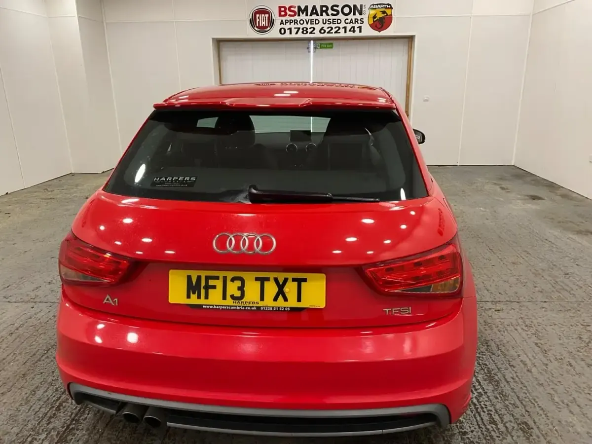 Used Audi A1 S-Line 2013 Red Hatchback