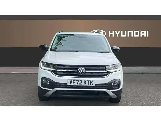 Used VW T-Cross Black Edition 110 HP (80 kW) 2023 White SUV