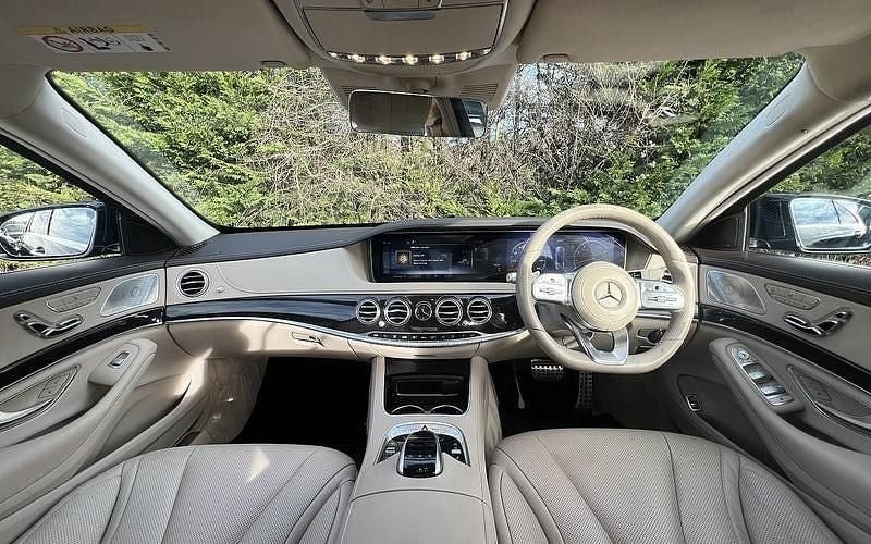 Used Mercedes S500L AMG line 435 HP (319 kW) 2018 Black Sedan