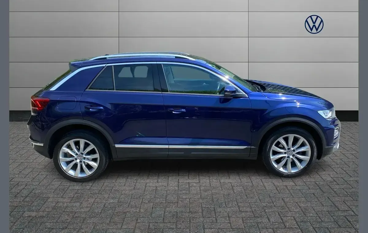 Used VW T-Roc SEL 147 HP (108 kW) 2019 Blue SUV