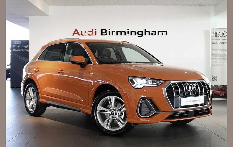Orange Used 2025 Audi Q3 S-Line SUV | £33,000 (Fair price) - Image 1/4