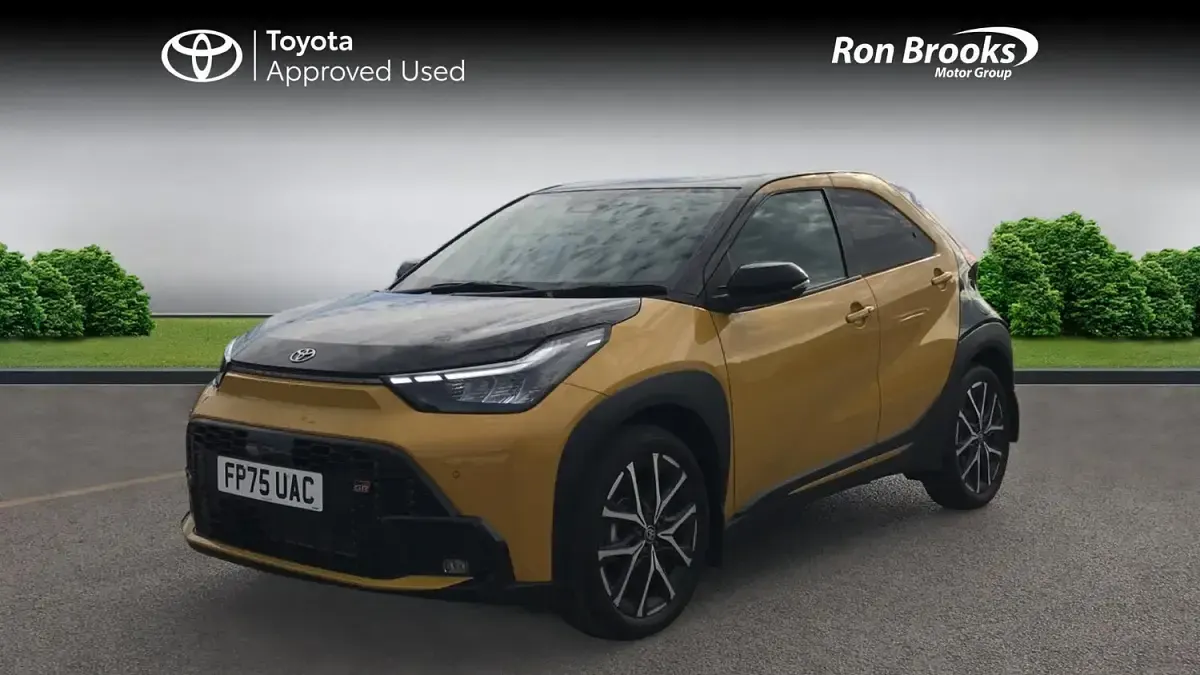 Used Toyota Aygo X Sport 116 HP (85 kW) 2025 Yellow SUV