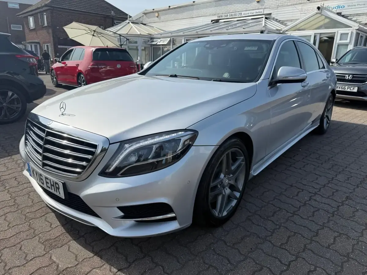 Used Mercedes S350L AMG line 2016 Silver Sedan