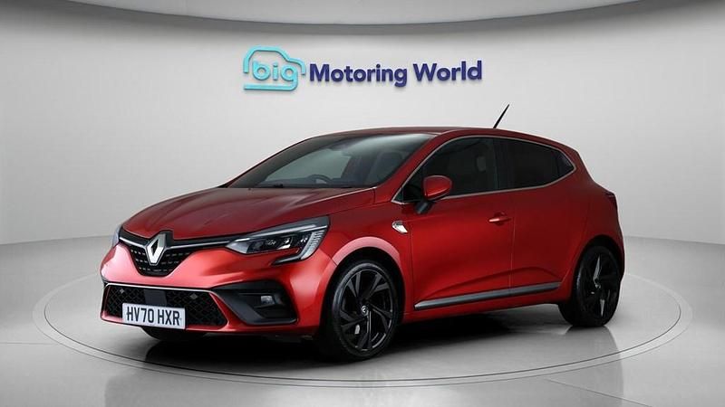 Used Renault Clio V RS Line 130 HP (95 kW) 2020 Red Hatchback