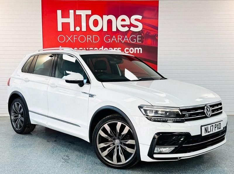 White Used 2017 VW Tiguan R-line SUV | £16,995 (Fair price) - Image 1/4