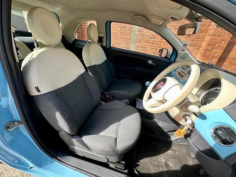 Used Fiat 500 S 69 HP (50 kW) 2013 Blue Hatchback