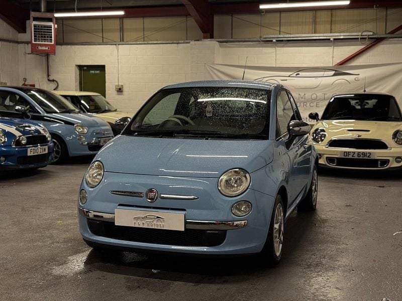 Used Fiat 500 Pop 69 HP (50 kW) 2012 Blue Hatchback