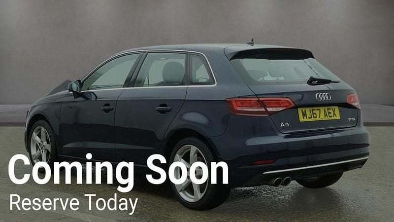Used Audi A3 Sportback Sport 150 HP (110 kW) 2017 Blue Hatchback
