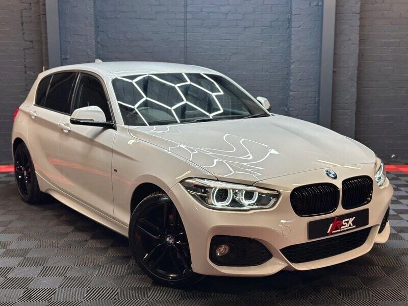 White Used 2015 BMW 120 M Sport Hatchback | £12,495 (Fair price) - Image 1/4