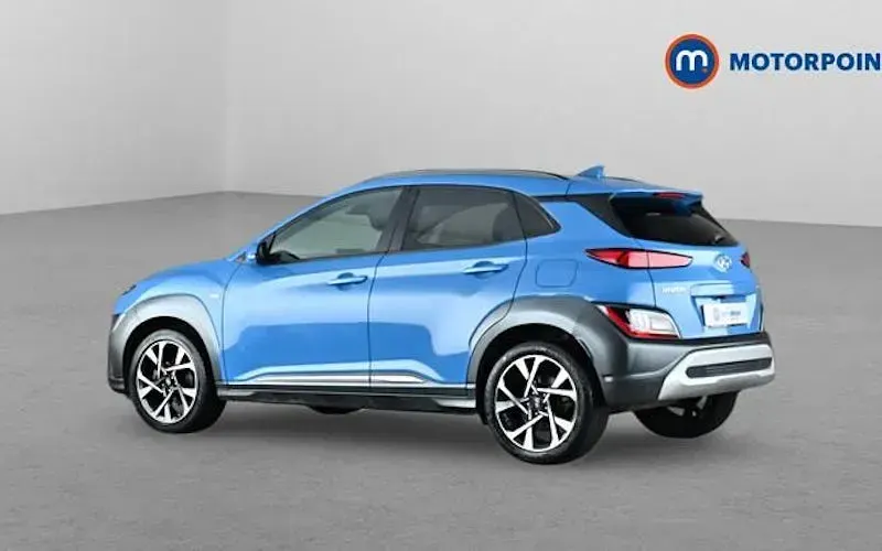 Used Hyundai Kona Premium 120 HP (88 kW) 2021 Blue SUV
