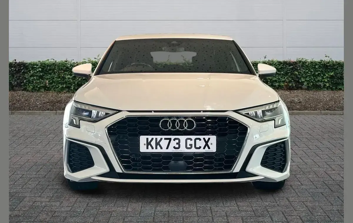 Used Audi A3 S-Line 110 HP (80 kW) 2024 White Hatchback