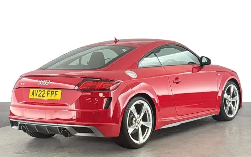 Used Audi TT S-Line 245 HP (180 kW) 2022 Red Coupe