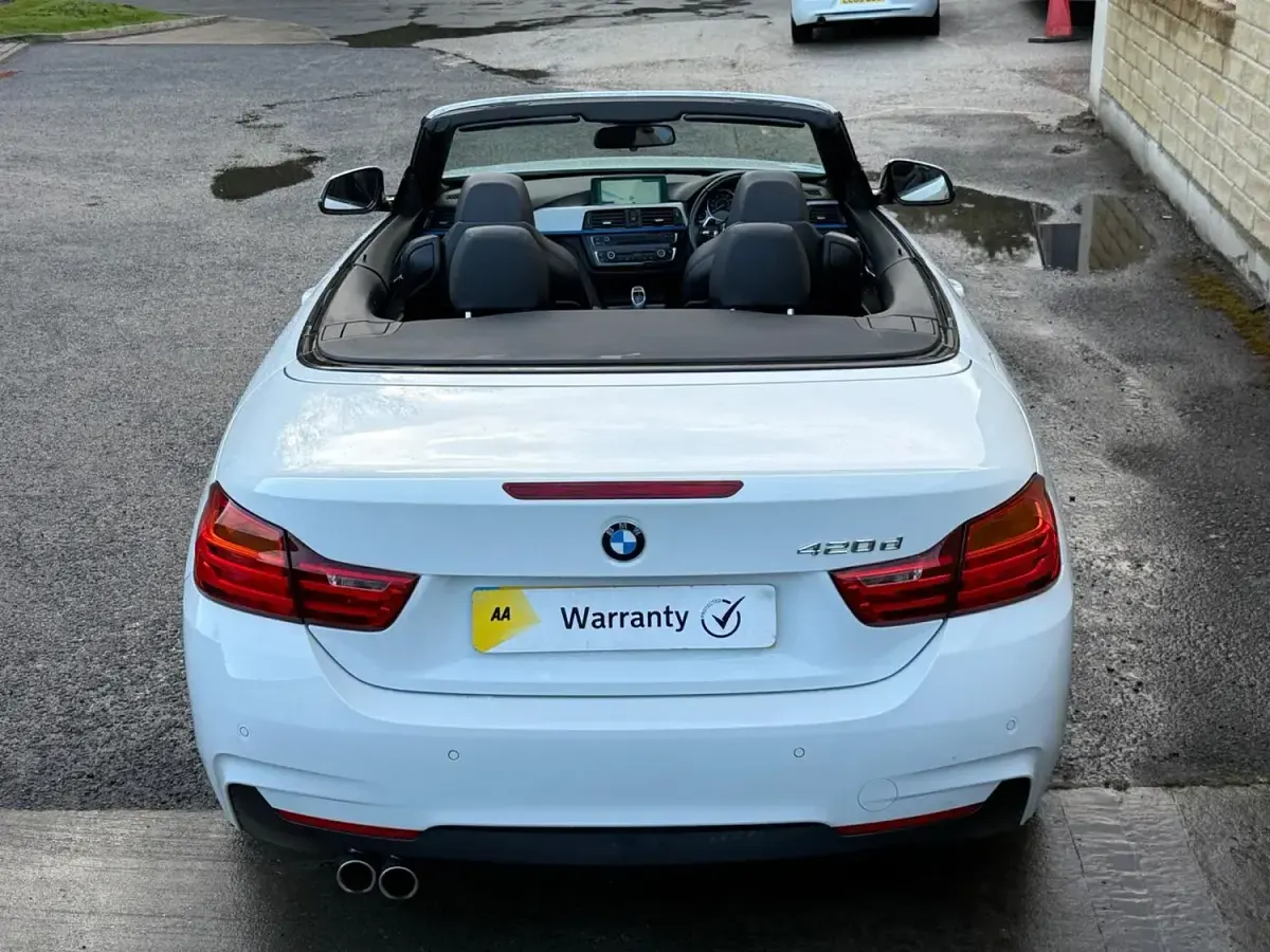 Used BMW 420 M Sport 2016 White Cabriolet